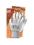 Rękawiczki białe z nylonu + poliuretan r. 9