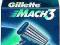 Gillette mach 3 wkłady 8 szt. SUPER CENA!!!