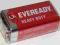 EVEREADY HEAVY DUTY Bateria 11-2014 6F22 9V