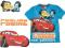 DISNEY CARS AUTKA T-SHIRT- TURKUS roz. 134