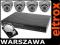 PROFESJONALNY ZESTAW MONITORINGU 4 KAMERY Z256