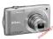 NIKON COOLPIX S3300 SREBRNY 16Mpix + SDHC 8GB W-WA