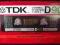 TDK D 90 zafoliowana 85r VINTAGE