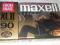 MAXELL XLII 60 zafoliowana 97r VINTAGE