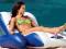 nowy Fotel Materac Leżak INTEX na wode plażę WAWA