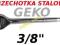 GRZECHOTKA STALOWA GEKO 3/8'' DO NASADEK MOCNA