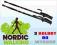 2x KIJKI NORDIC WALKING GRATIS PEDOMETR KROKOMIERZ