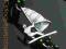 bransoletka srebrny windsurfer na sznurku SREBRO