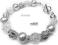 NOWE Swarovski Piękna Bransoletka CRYSTAL WHITE
