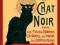 Chat Noir Steinlein (secesja) - plakat 61x91,5 cm