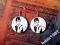 kolczyki DECOUPAGE Audrey Ruston AUDREY HEPBURN