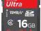 Sandisk karta Ultra SDHC 16GB (transfer 15 MB/s)