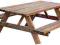 DREWNIANY STÓŁ PIWNY ŁAWA ŁAWKA OGRODOWA 1800 mm