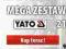 YATO ZESTAW NARZĘDZIOWY KLUCZE 216cz. YT-3884