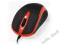 Media-Tech mysz MT1091R PLANO USB czerwona