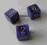 K 6 @ LIFE COUNTER CHESSEX PURPLE w/gold LUSTROUS