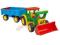 WADER TRAKTOR GIGANT Z PRZYCZEPĄ ŁADOWARKA 66300
