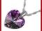 SREBRNY ŁAŃCUSZEK+SERCE SWAROVSKI PREZENT OD ELIZY