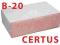 Bloczek betonowy fundamentowy B20 CERTUS - JAKOŚĆ