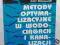 METODY OPTYMALIZACYJNE W WODOCIĄGACH I KANALIZACJI