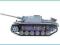 CZOŁG STURMGESCHUTZ, IMITACJA WALKI - skala 1:16