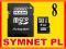 KARTA micro SD GOODRAM SD HC 8GB CLASS10+ ADAPTER