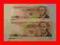 banknoty prl  100 zł 2 sztuki, kolejne nr