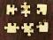 -kreatiko- WKRETKI SZTYFTY DREWNIANE PUZZLE 6 szt