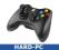 KONTROLER MICROSOFT XBOX 360 BEZPRZEWODOWY BLACK