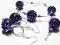Oliwia Style  - ZESTAW SWAROVSKI amethyst