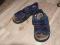 sandałki granatowe