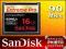 SANDISK CF 16GB EXTREME PRO 90MB/s 600X UDMA 6 FV