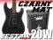 GITARA CZARNY MAT+WZMACNIACZ 20 WATT MP3,USB