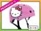 KASK HELLO KITTY ROWER ROLKI HULAJNOGA 177 ROZ. XS