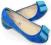 wenecjasexy CUDNE BALERINKI KOKARDA ka221 BLUE 38 wenecjasexy CUDNE BALERINKI KOKARDA ka221 BLUE 38