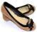 wenecjasexy SUPER MODNE BALERINKI ka310 BEIGE 37