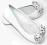 wenecjasexy AŻUROWE BALERINKI ka413 WHITE 39 wenecjasexy AŻUROWE BALERINKI ka413 WHITE 39