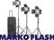 Zestaw 3x lampa halogenowa 800W + 3x statyw +torba