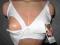 BIAŁY biustonosz~~ DLA MAMY KARMIĄCEJ ~~ 80 D ~~