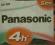 4h Panasonic BQ-326 +dwa akumulatory AA2100