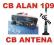 CB Radio Alan 109 + Missuri szklana cewka WARSZAWA