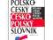 słownik polsko czeski, czesko polski oprawa twarda