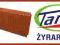 Tarti Plecewice MEGA 11,5 P+W pustak ceramiczny