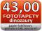 fototapeta fototapety -DINOZAURY DINO- KLEJ GRATIS