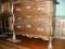 KOMODA DĘBOWA MAŁA= SZUFLADY= OKUCIA MOSIĘŻNE@@@