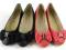 topmoda * Balerinki z Modną kokardką 2kolory * 38