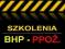 SZKOLENIE  BHP  PRACODAWCY +++ KOMPLET  DOKUMENTÓW