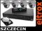 ZESTAW MONITORING 4 X KAMERA REJESTRATOR Z080