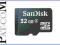 SanDisk karta microSDHC 32GB CL4 Sklep Warszawa