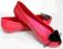 Royal_S* Modne Balerinki Serce Pink/6015/ roz.38
